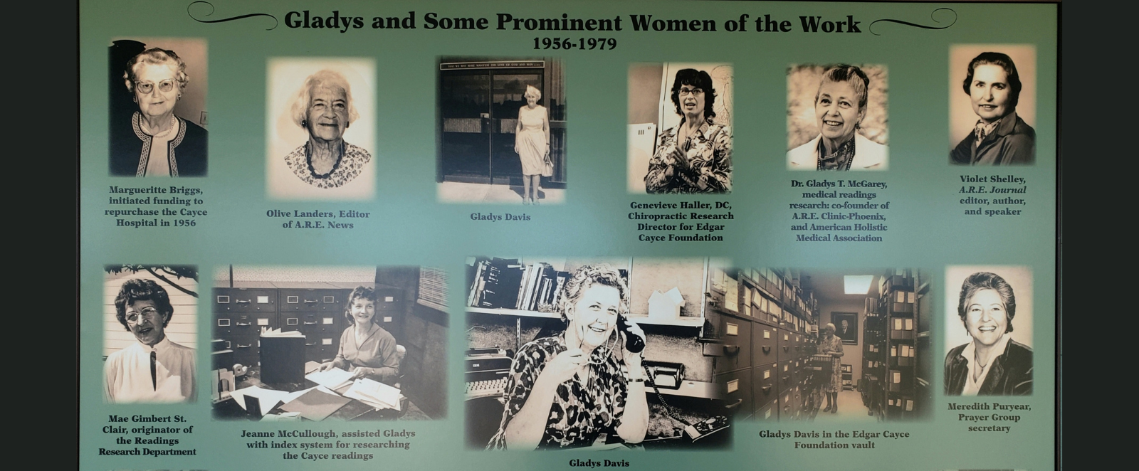 prominent women of the work