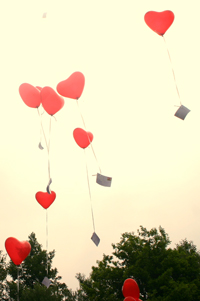 Balloon hearts 